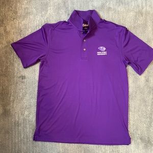 High Point University golf shirt